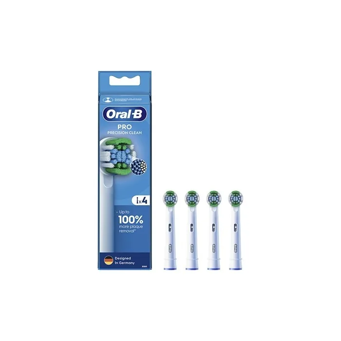 Oral B Precision Clean Eb20 Replacement Brush Heads 4 Pieces
