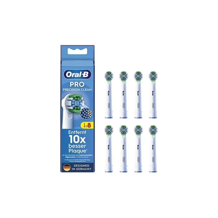 Oral B Precision Clean Eb20 Replacement Brush Heads 8 Pieces