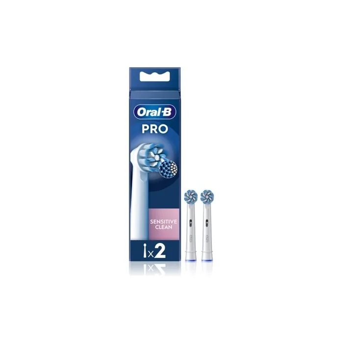 Oralb Replaceable Toothbrush Heads Eb60x2 Sensitive Clean Pro Heads