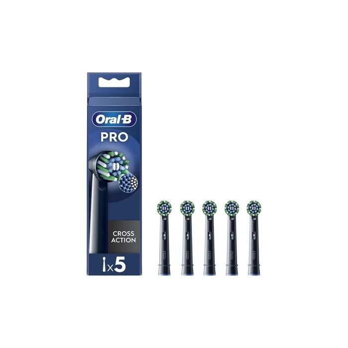 Oral-B Pro Cross Action Black 5 Pieces