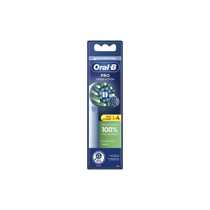 Oral-B Pro Crossaction White - 4 Pack Toothbrushes