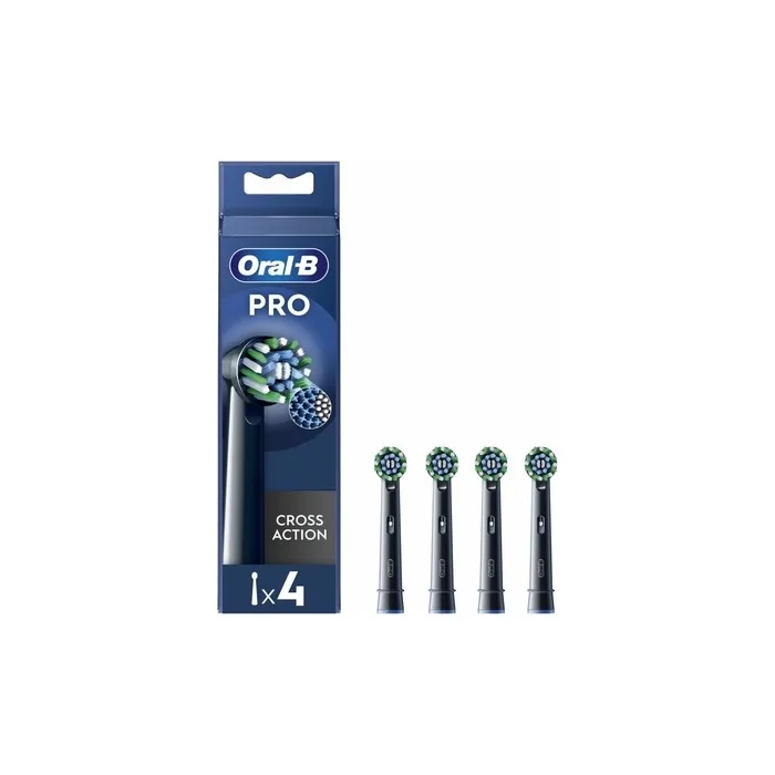 Oralb Electric Toothbrush Refill Cross Action Black Cross Action Eb50