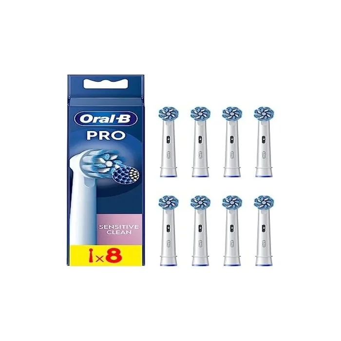 Oral-B Pro Sensitive Clean Toothbrush Heads - Pack of 8