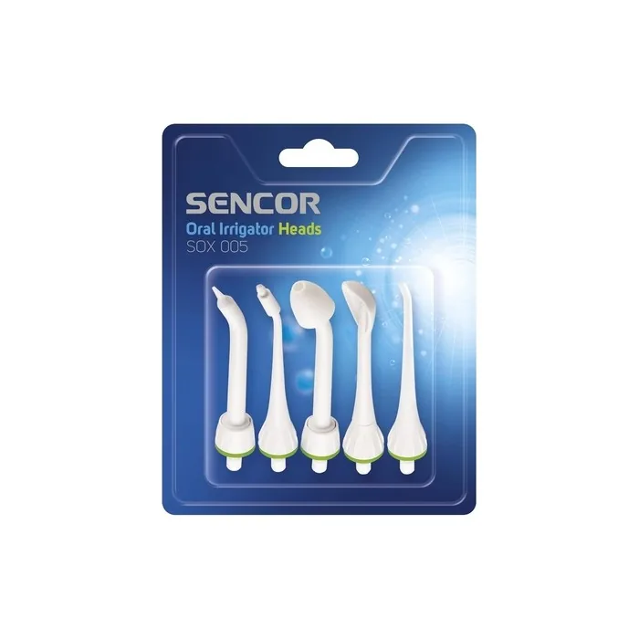 SENCOR Replacement Heads for Oral Irrigator SOX 005 - White/Green