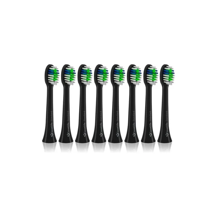 Truelife Sonicbrush Compact Black Electric Toothbrush With 8 Replacement Heads