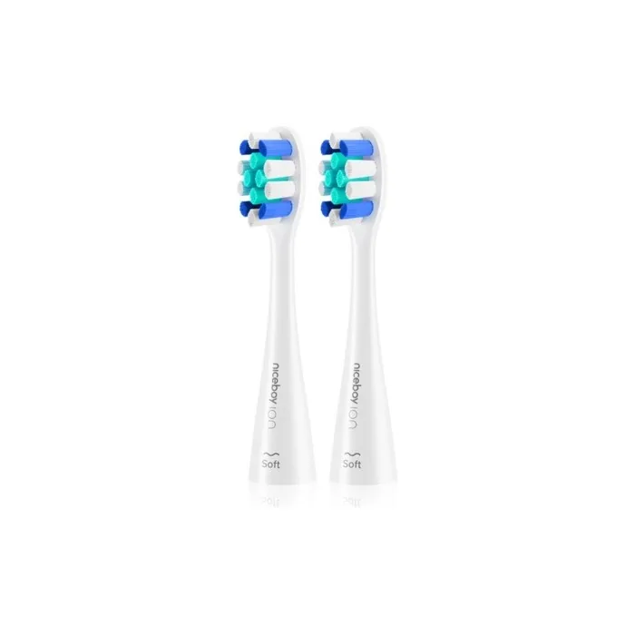Niceboy Ion Sonic Lite Replacement Brush Head White 2 Pieces