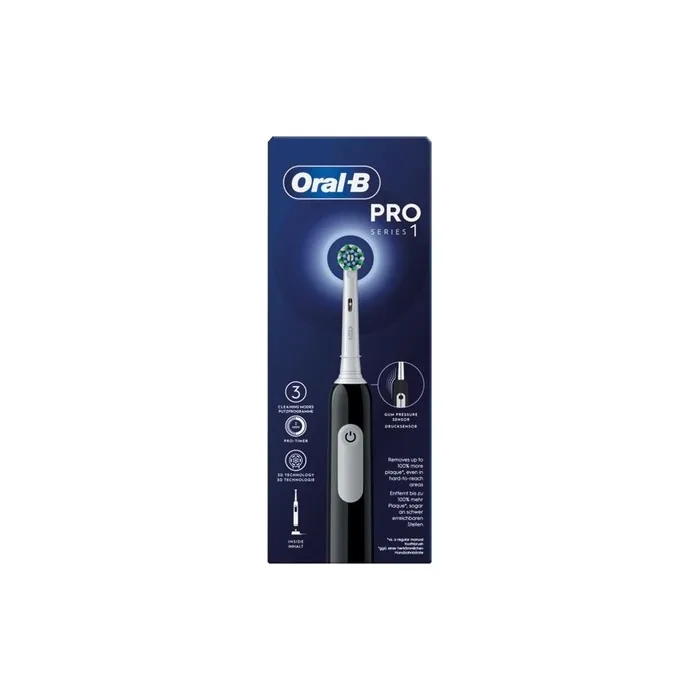 Oral B Pro1 Crossaction Toothbrush Black