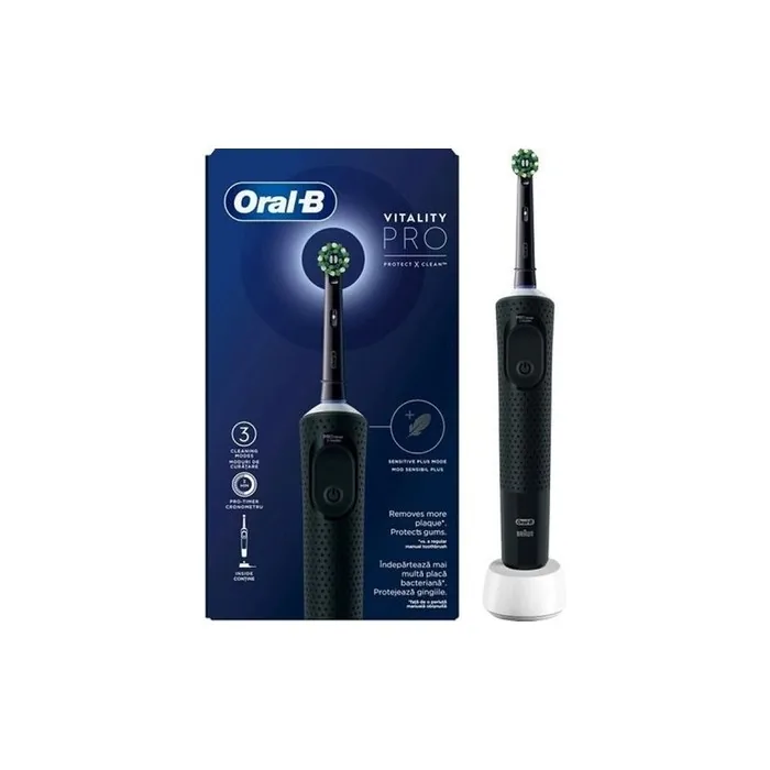 Oral-B Pro Vitality Black Electric Toothbrush With Timer