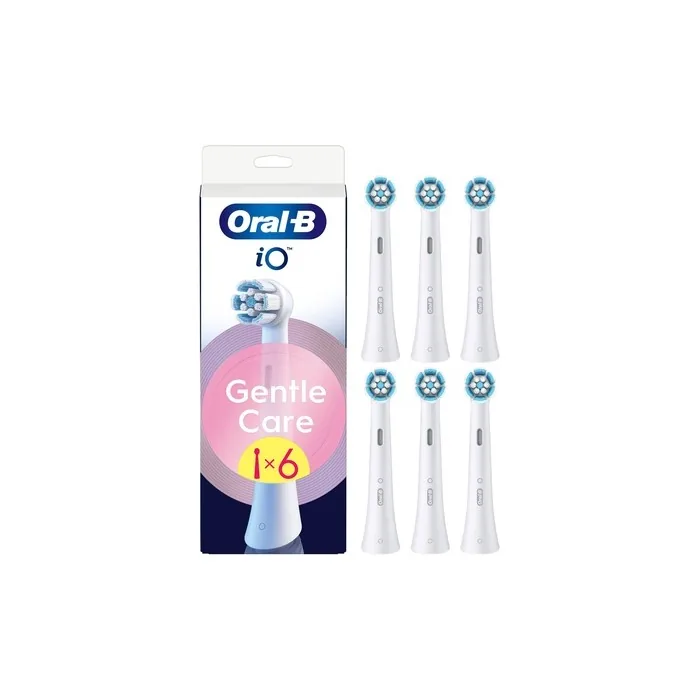 Oral B Oral-B Io Series Gentle Care Replacement Brush Heads - White - 6 Count