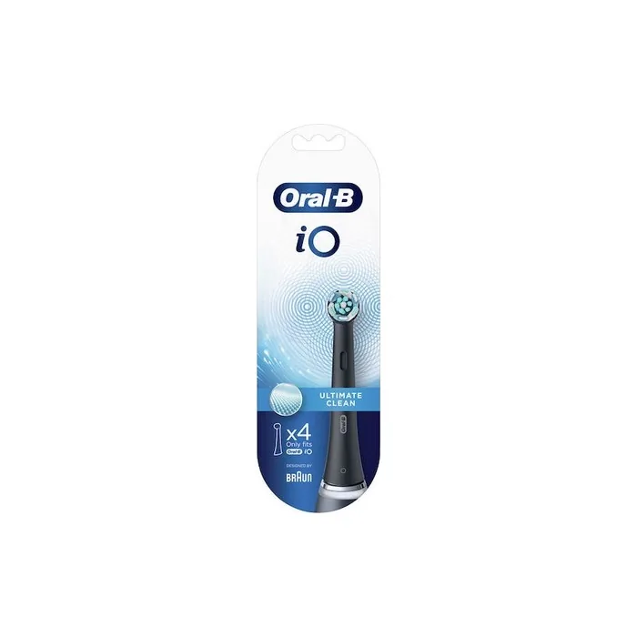 Oral B Toothbrush Spare Parts Io Ultimate Clean Black 1x4