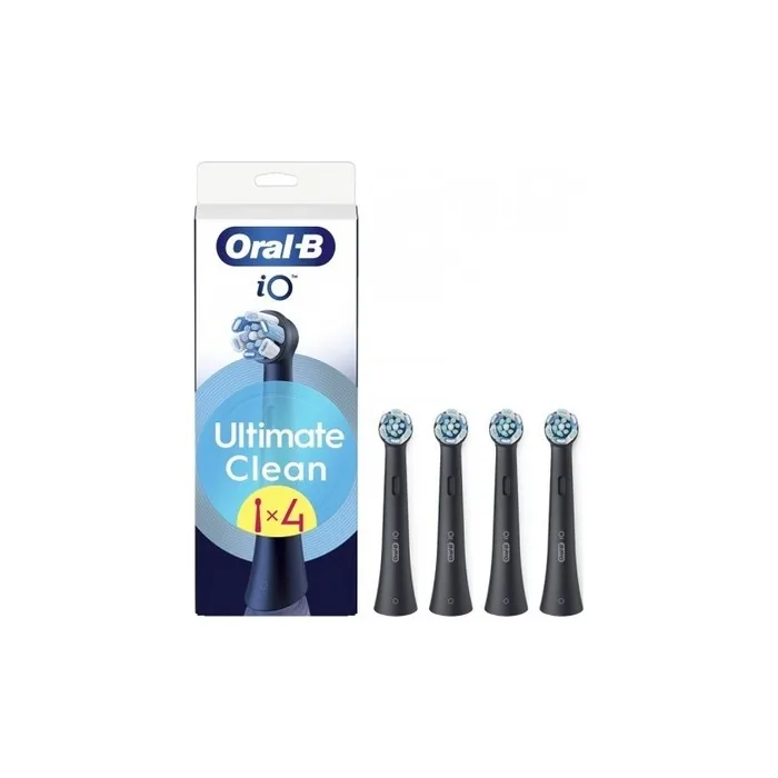 Oral B Io Ultimate Clean Black Brush Heads - 4 Pack
