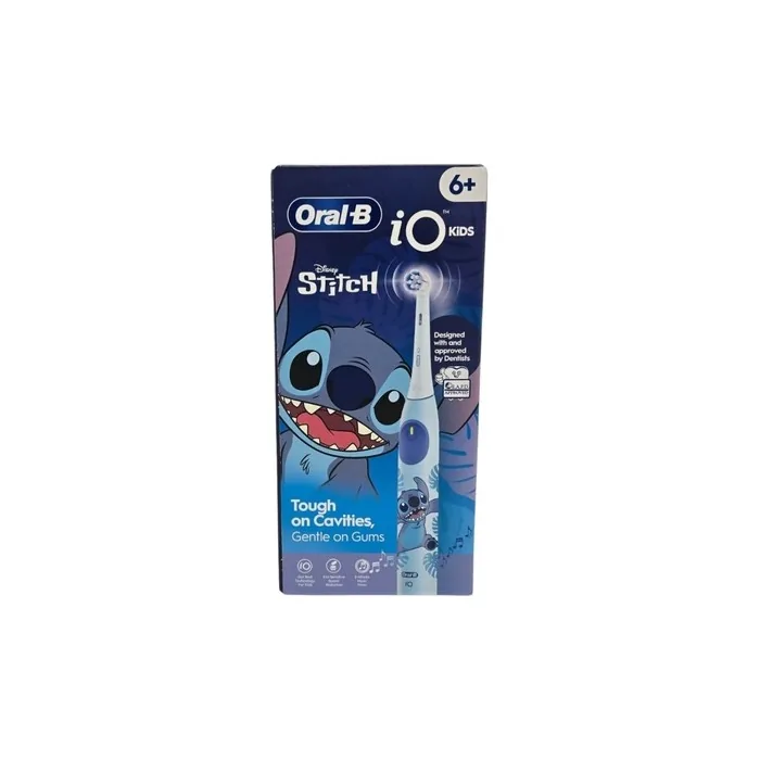 Oralb Electric Toothbrush Io Kids Disney Stitch With Timer And Music