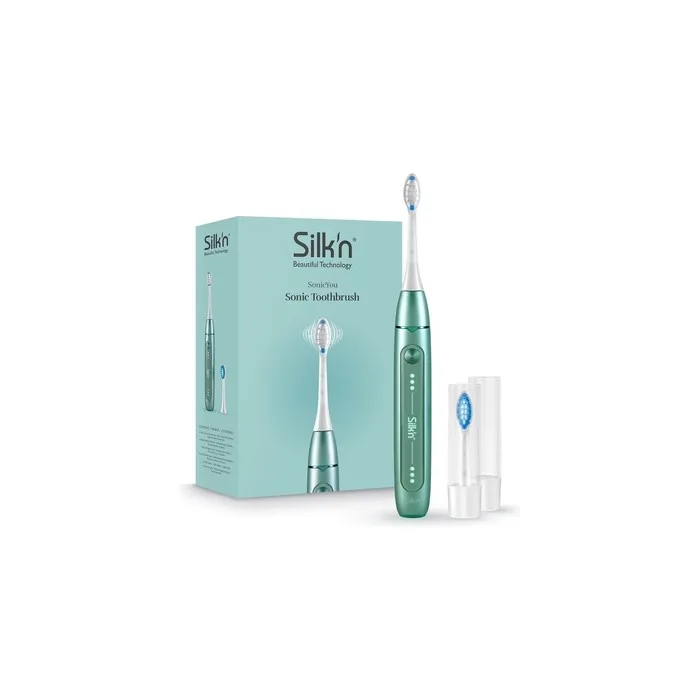 Silk'n SonicYou Mint Green Sonic Toothbrush with 300 Days Battery Life