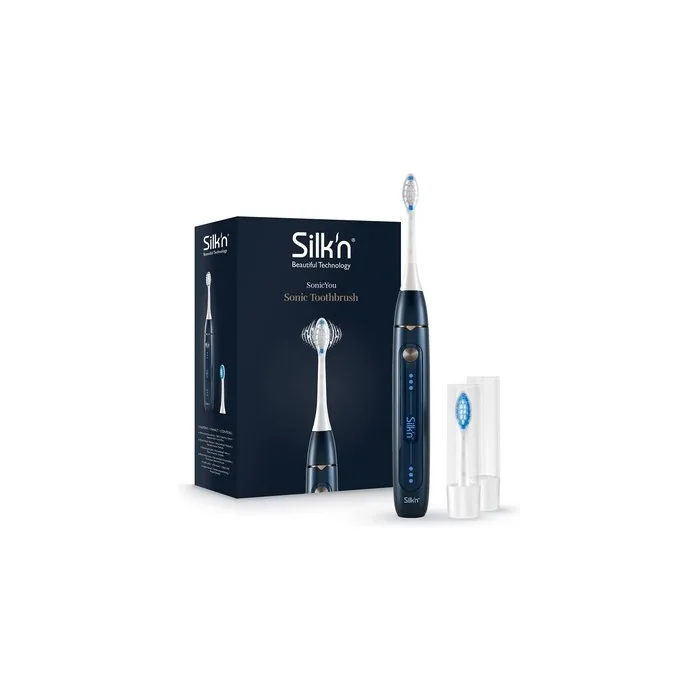 Silk'n SonicYou Dark Blue Sonic Toothbrush with 300 Days Battery Life