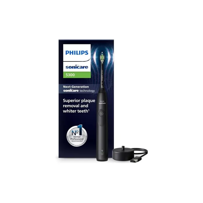 Philips Sonicare 5300 Electric Toothbrush with Sonic Technology and 2 Intensity Settings