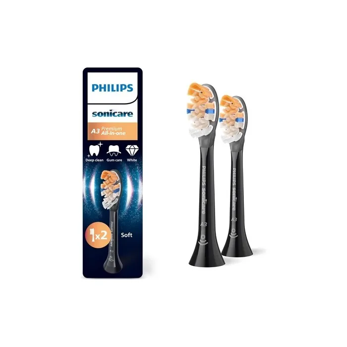 Philips Sonicare A3 Premium All-In-One Genuine Replacement Toothbrush Heads