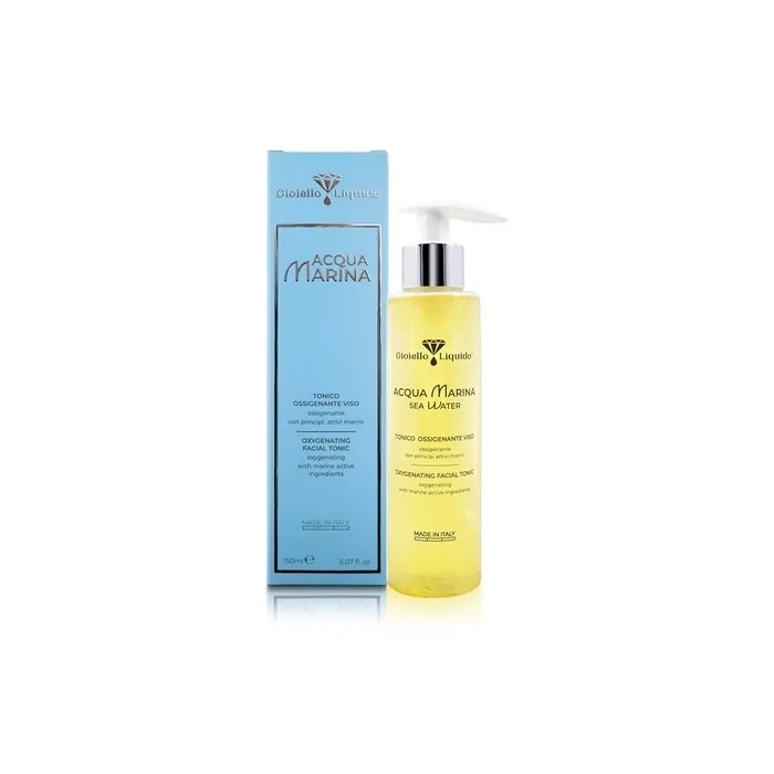 Astringent Facial Tonic Pores Purifying Effect with Hyaluronic Acid and Macroalgae 150ml Liquid Jewel