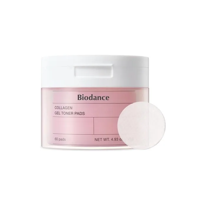 Biodance Collagen Gel Tonic Pads - Refines Pores and Improves