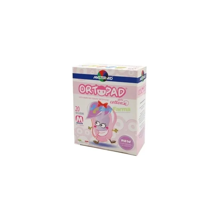Pietrasanta Pharma Master Aid Ortopad Girls Medium 76x54mm 20 Occlusors
