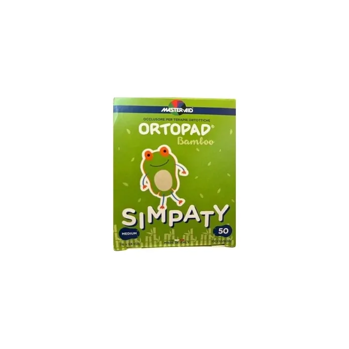 Pietrasanta Pharma Master Aid Ortopad Simpaty Medium Occlusors 76mm X 54mm 50 Pieces
