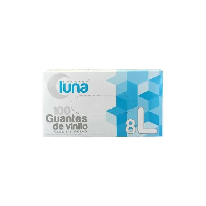 Guantes Luna Luna Vinyl Gloves Size L 100 Units
