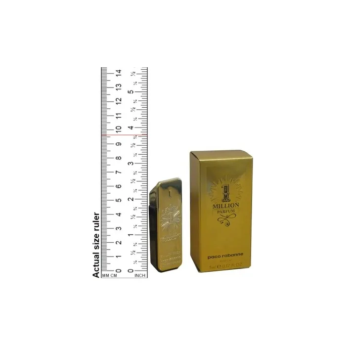Paco Rabanne 1 Million Parfum Mini Splash for Men 0.17 oz