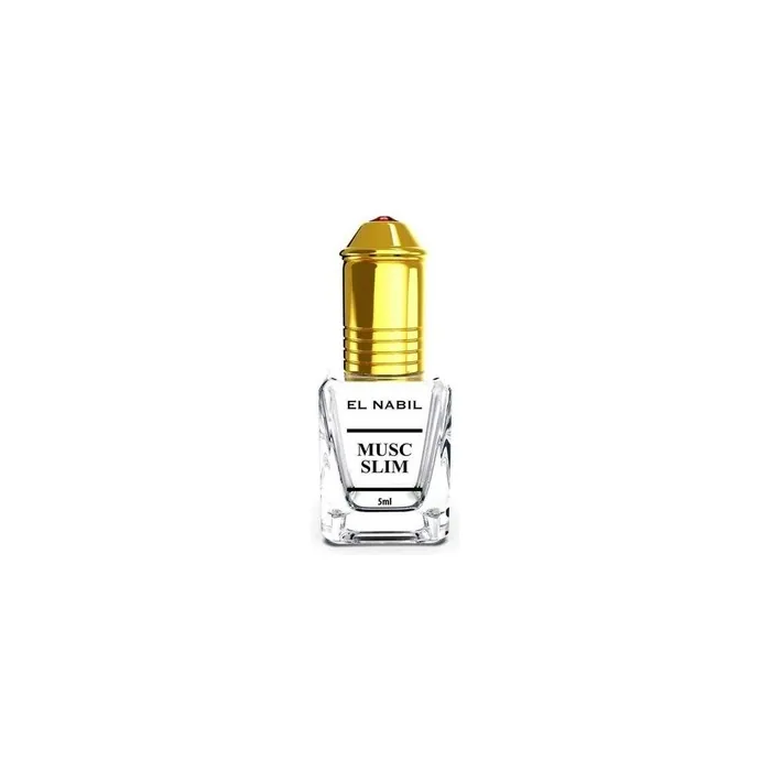 El Nabil Roll-on Musk Slim Perfume Extract 5ml - Travel Size