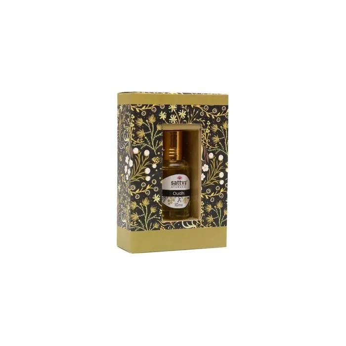 Sattva Indian Perfume Oil Oudh 10ml - Exotic Fragrance