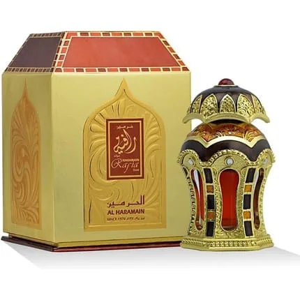 Al Haramain Rafia Gold 20ml Perfume Oil - Long-Lasting Alcohol-Free Unisex