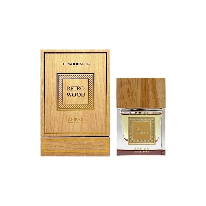 Anfar Retro Wood Extrait De Parfum Spray for Unisex 3.4 Oz