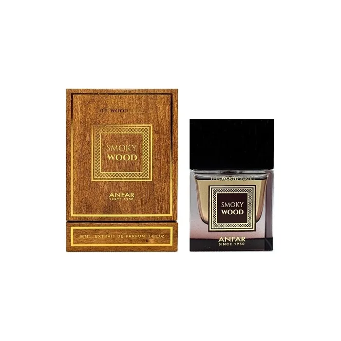 Anfar London Smoky Wood Extrait De Parfum Spray for Men 3.4 Oz