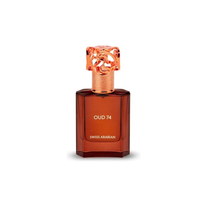 Swiss Arabian Oud 74 Luxury Products From Dubai Long Lasting And Addictive Personal EDP Spray Fragrance 1.7 Oz