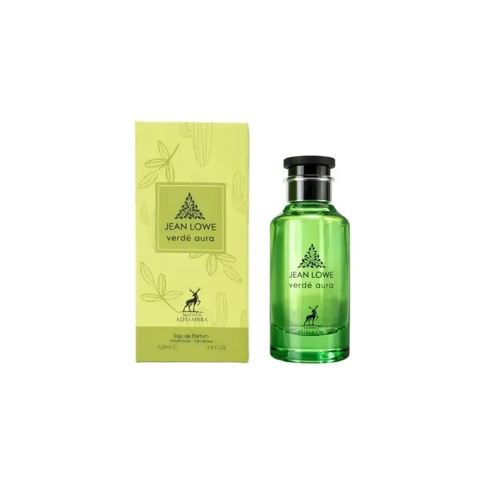 Maison Alhambra Jean Lowe Verde Aura Extrait de Parfum 100ml - Fresh Citrus Fragrance for Men