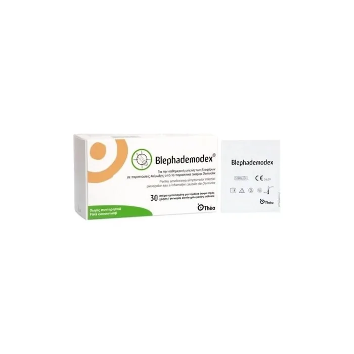 Thea Blephademodex for the Eyes 30 Moist Wipes