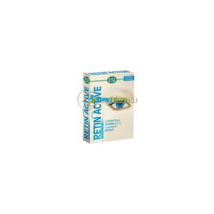 Esi Retin Active Eye Supplement 20 Capsules