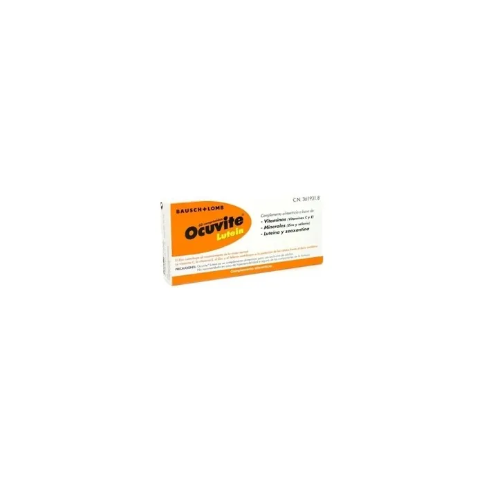 Bauschlomb Ocuvite Lutein 60 Tablets Eye Health Supplement