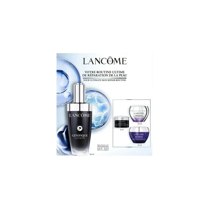 Lancme Rngie Gift Set Includes Genifique Ultimate Serum 50ml Genifique New Eye Cream 5ml Rngie New Cream 15ml And Rngie Multilift Night Cream 15ml