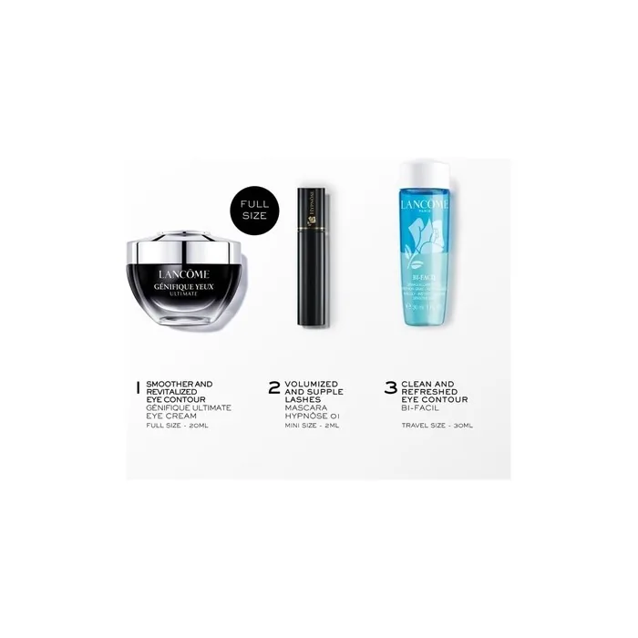 Lancome Genifique Eye Routine Set Brightening Anti-Aging Eye Care Kit