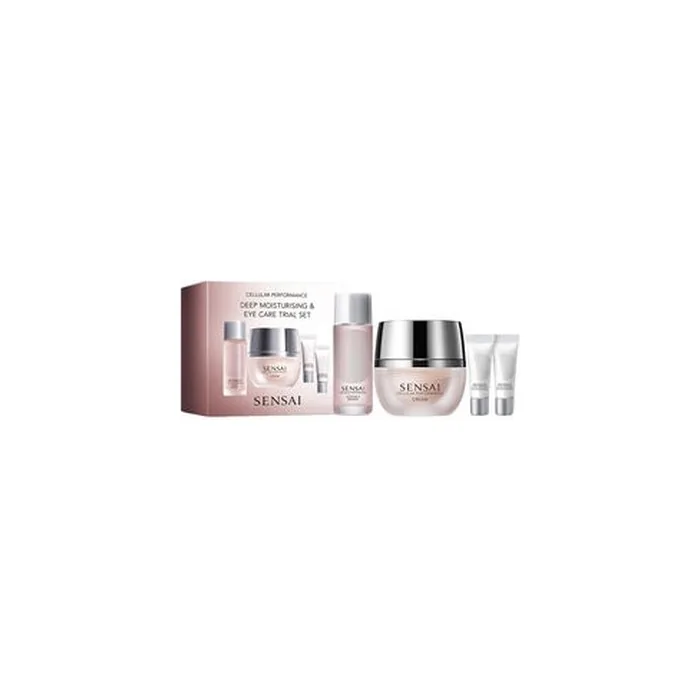 Sensai Cellular Deep Moisturising & Eye Care Trial Set - 4 Pieces