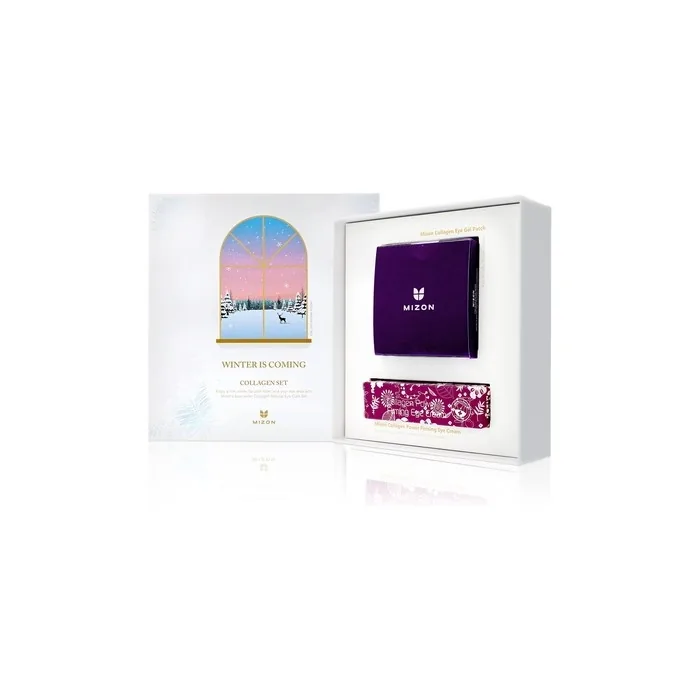 MIZON Winter is Coming Skincare Collagen Set for Eye Care and Wrinkle Reduction