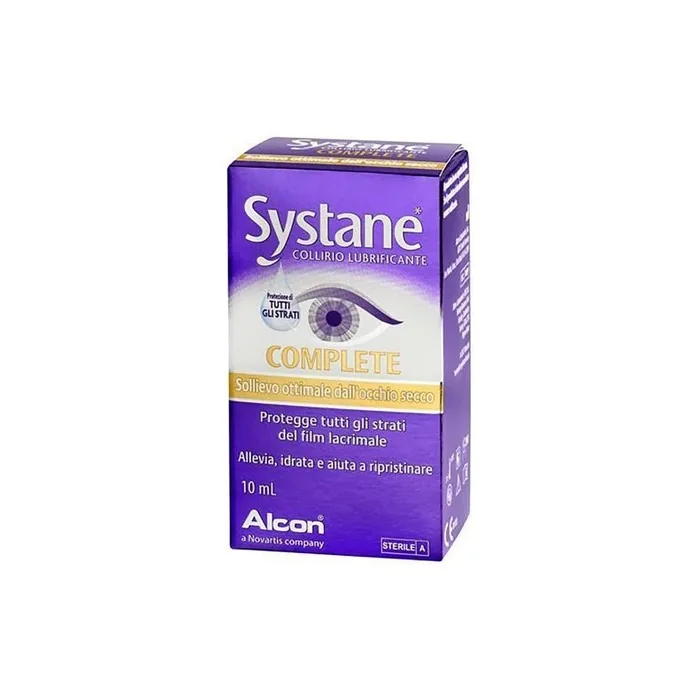 Systane Complete Lubricating Eye Drops for Dry Eyes 10ml