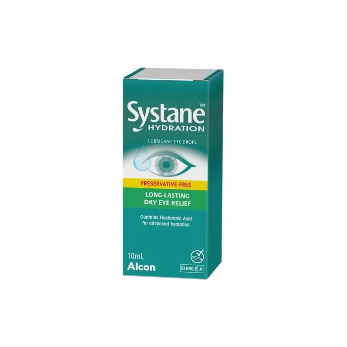 Systane HYDRATION Eye Drops without Preservatives 10ml