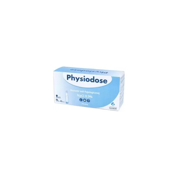 Physiodose Physiological Saline Solution Nacl 0.9%, 40 X 5 Ml