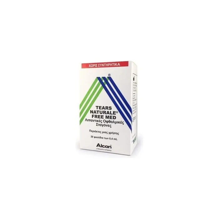 Alcon Tears Naturale Med Lubricant Eye Drops 0.4ml - Pack of 30