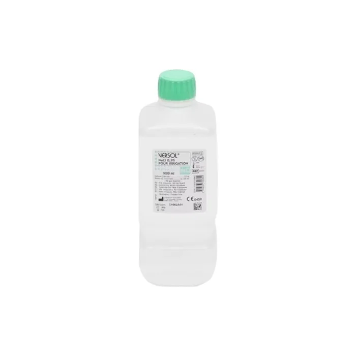 Aguettant Versol Sterile Isotonic Saline Solution 1 Litre