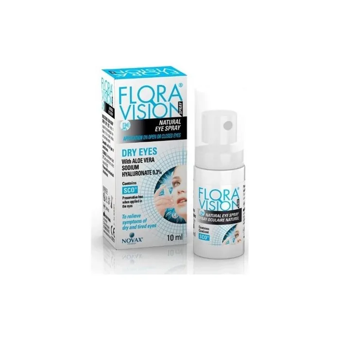 Flora Novax Flora Vision Dry Eyes Natural Spray 10ml
