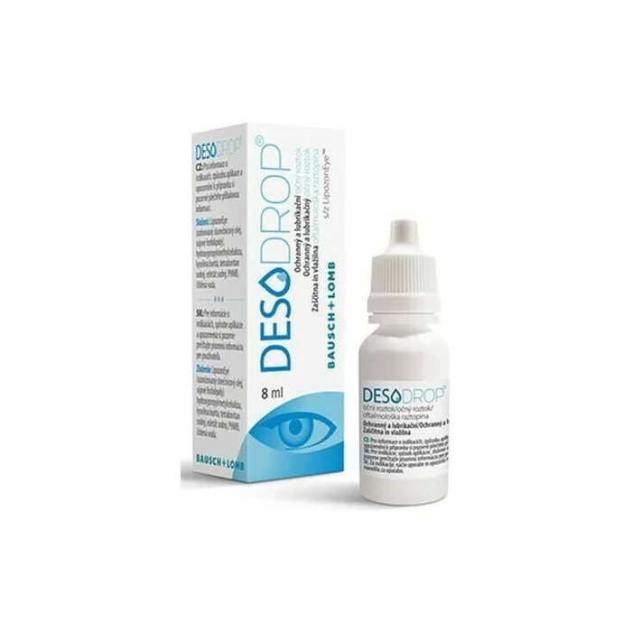 Bausch & Lomb Desodrop Protective And Lubricating Ophthalmic Solution 8ml