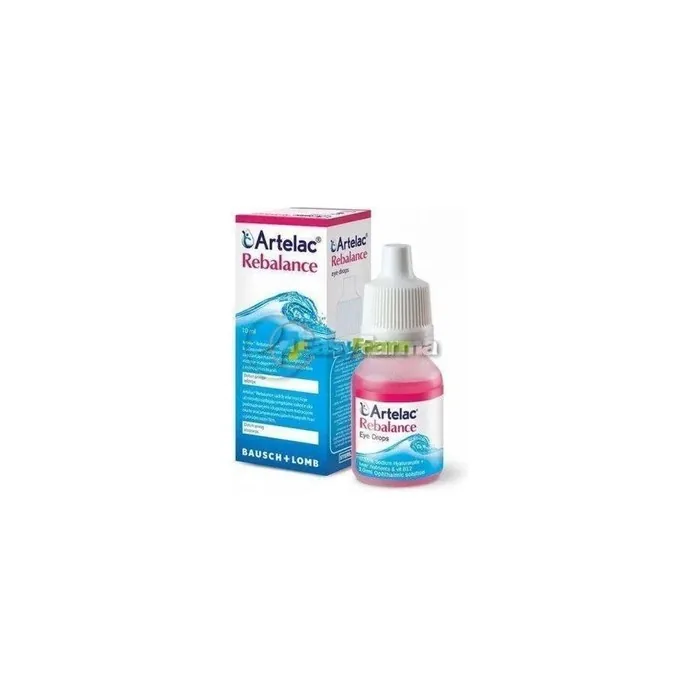 Bausch Lomb Artelac Rebalance Soothing Eye Drops 10 Milliliters