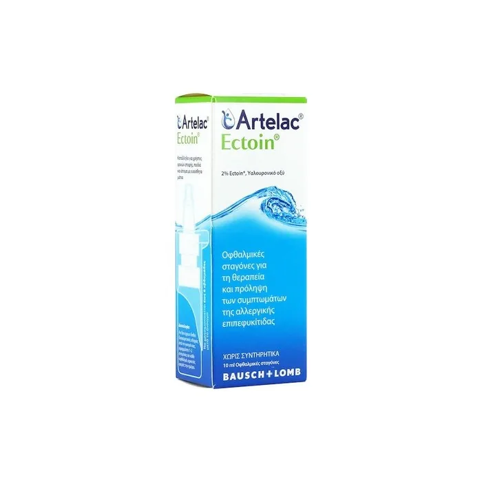 Bausch & Lomb Health Artelac Ectoin Eye Drops 10ml
