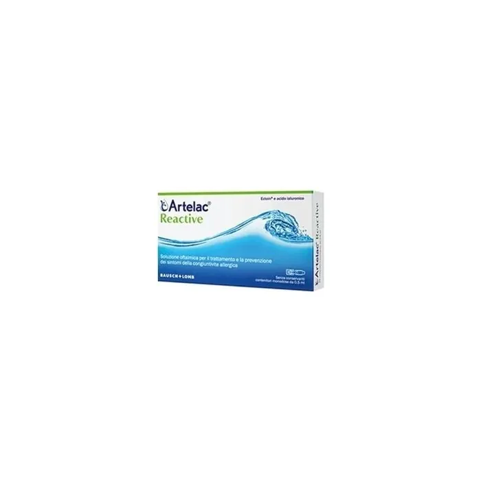 Bausch Lomb Artelac Reactive Ophthalmic Solution 10 Units Of 05 Milliliters